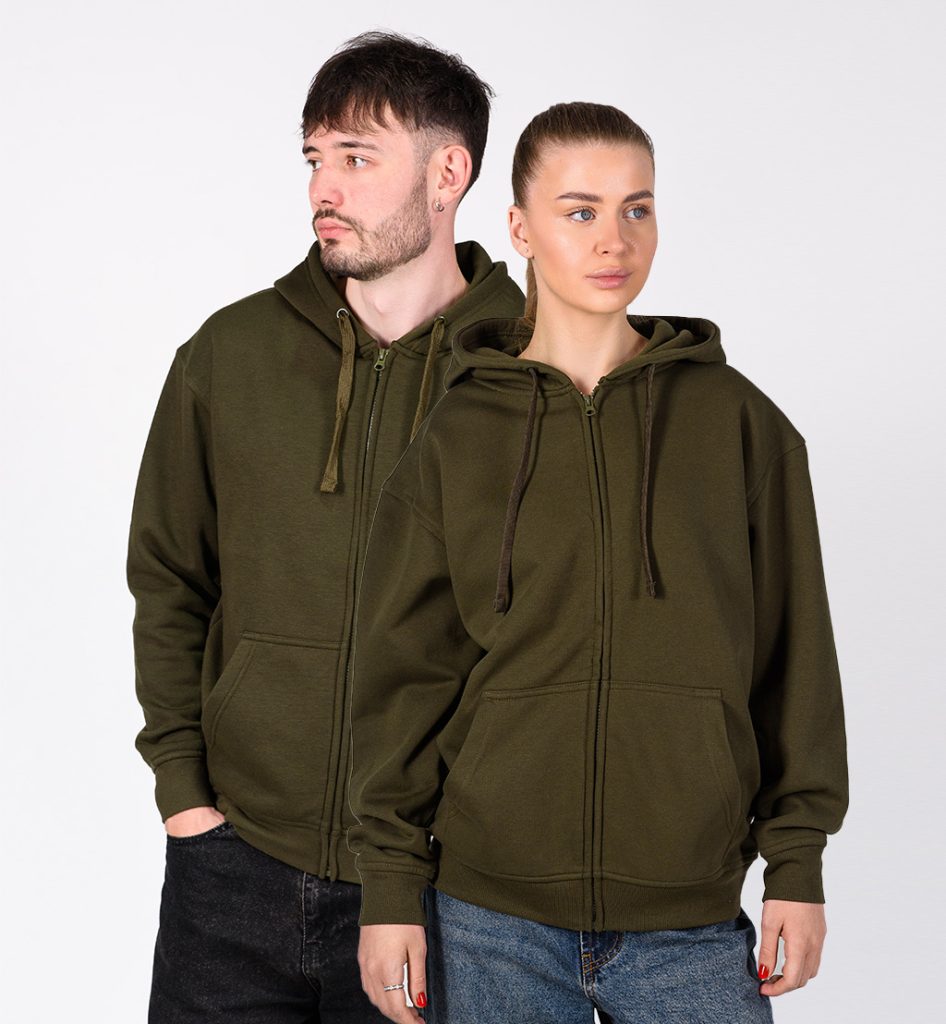 Кофта замок футер унісекс JHK 290