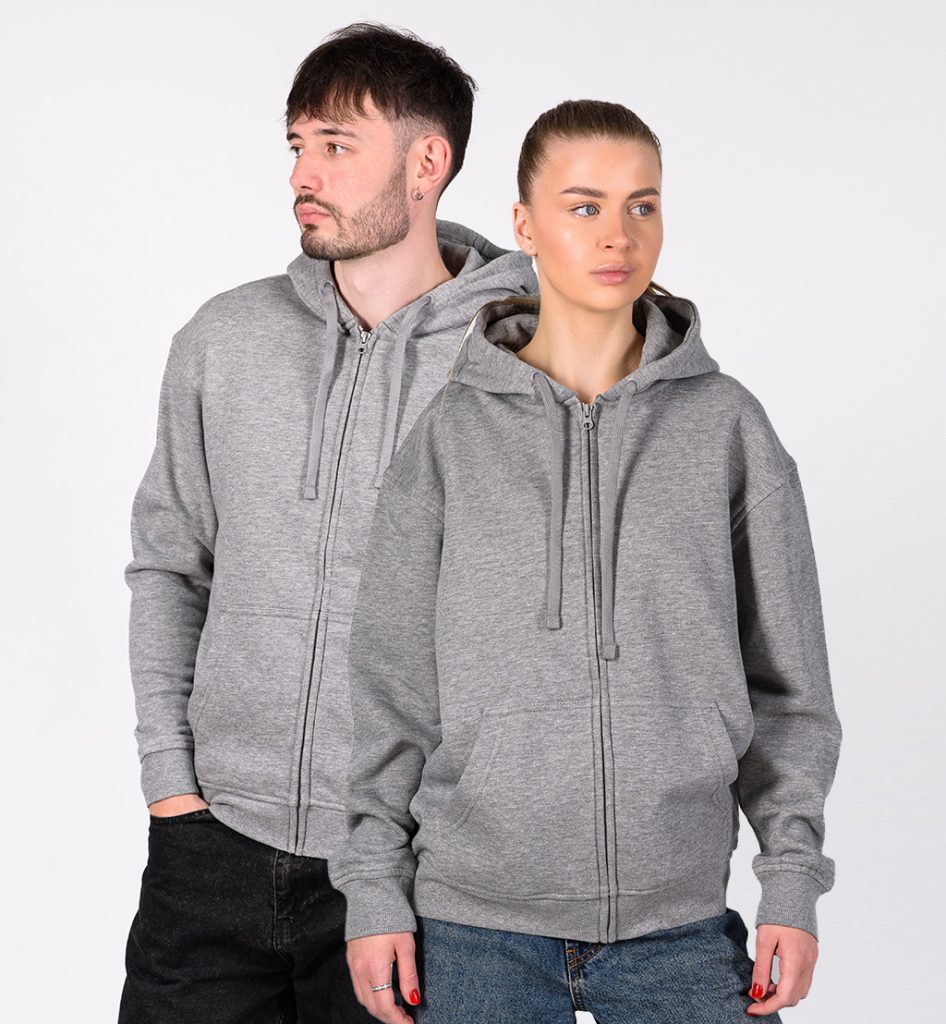 Кофта замок футер унісекс JHK 290