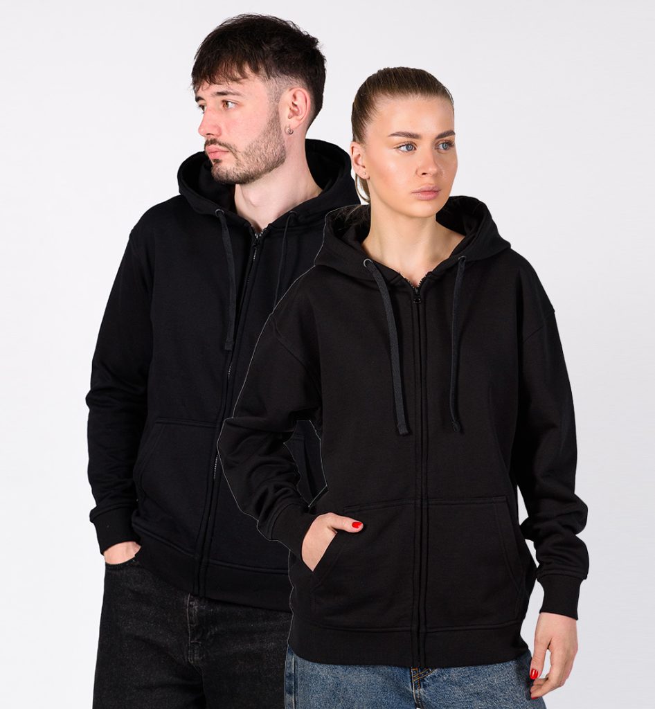 Кофта замок футер унісекс JHK 290