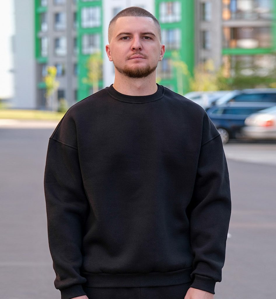 Світшот футер оверсайз унісекс Format 320