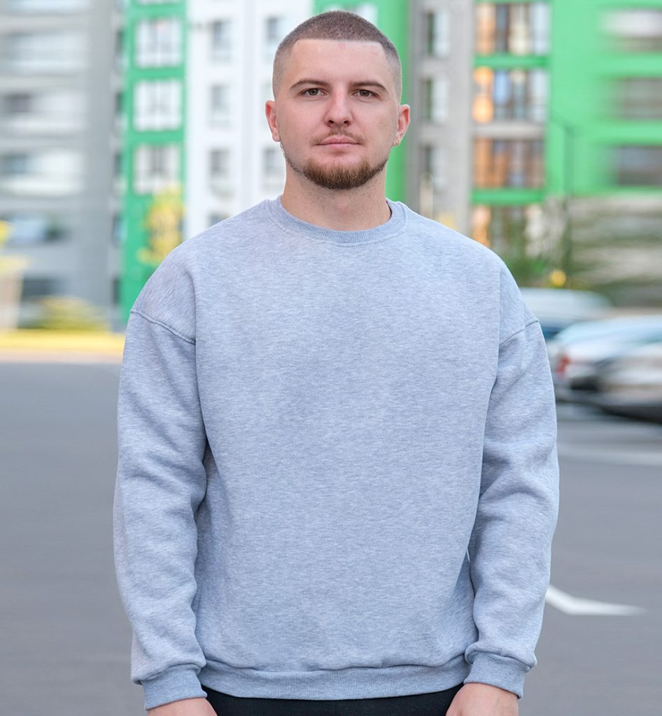 Світшот футер оверсайз унісекс Format 320